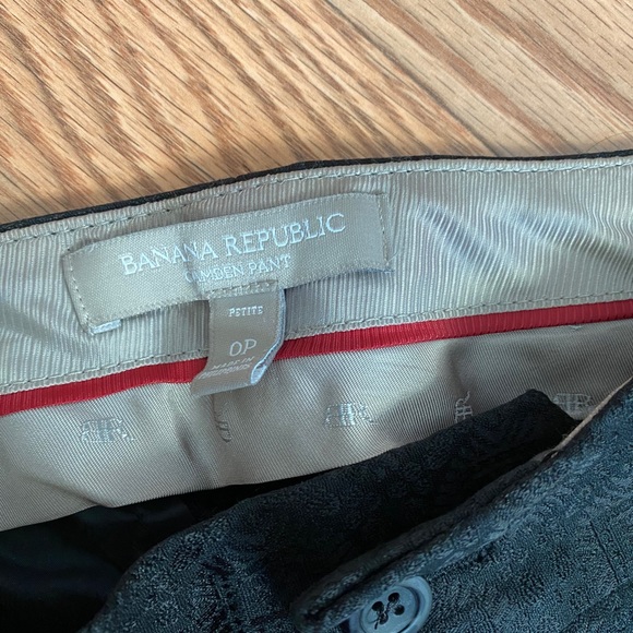 Black Pattern Work Pant - Picture 5 of 7